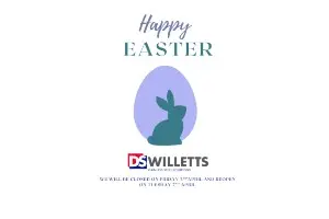Happy Easter from all the team at D.S. Willetts (Stainless)
